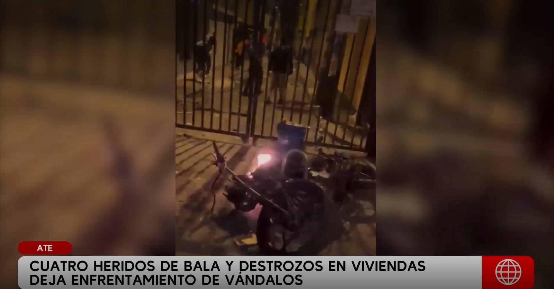 Imágenes del enfrentamiento. (Foto: América Noticias)