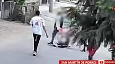 San Martín de Porres: Venezolano propina salvaje patada a menor de 5 años que iba en scooter