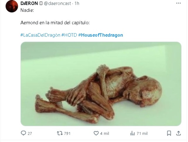 No te pierdas los más divertidos memes del segundo episodio de House of the Dragon.