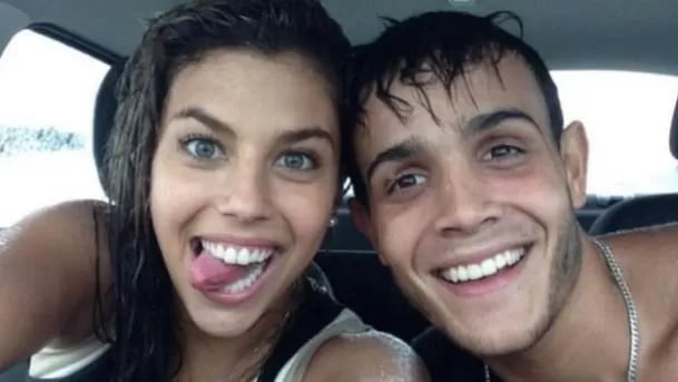 Foto de Mario Irivarren y Alondra García Miró cuando eran pareja.