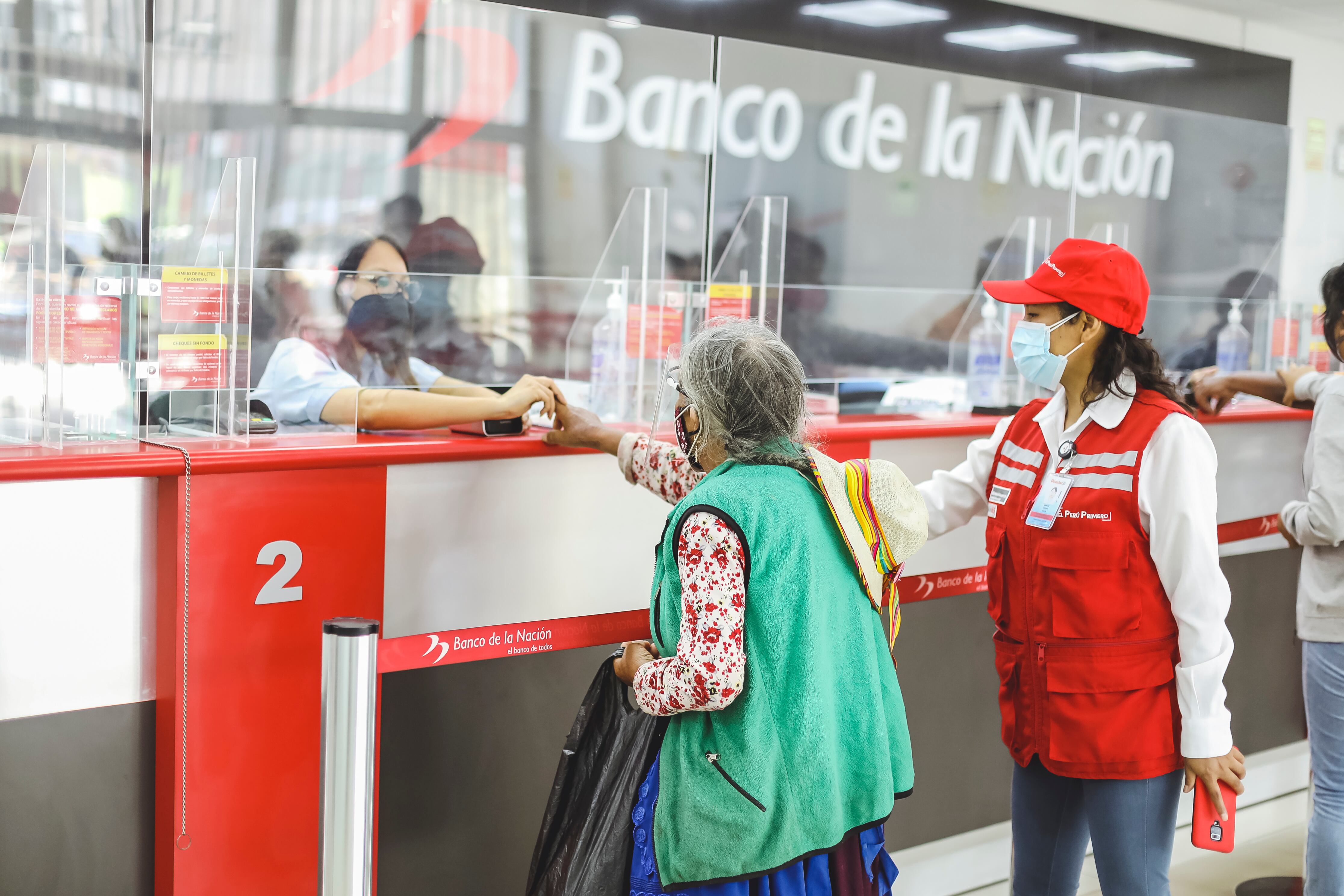 Pago en ventanilla será en el Banco de la Nación (Foto: Midis)