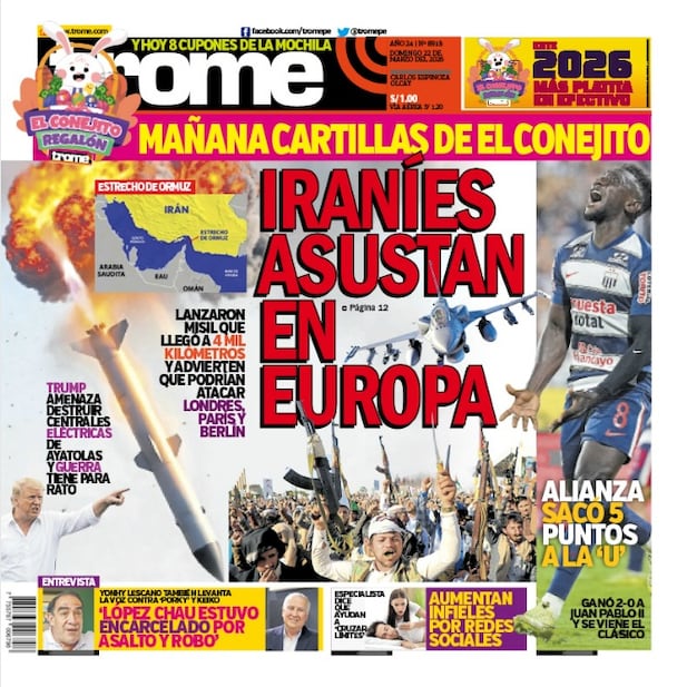 Portada Trome