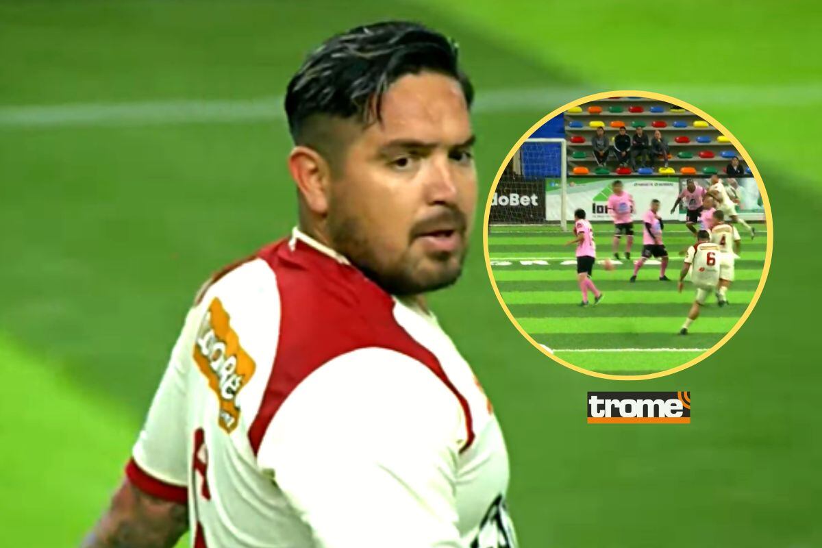 Juan Manuel Vargas se reencontró con el gol en Fútbol 7 (@GOLPERU)
