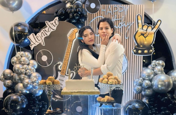 Yarita Lizeth le dedicó un romántico mensaje a Alejandro Páucar, hijo de Dina Páucar, por su cumpleaños.