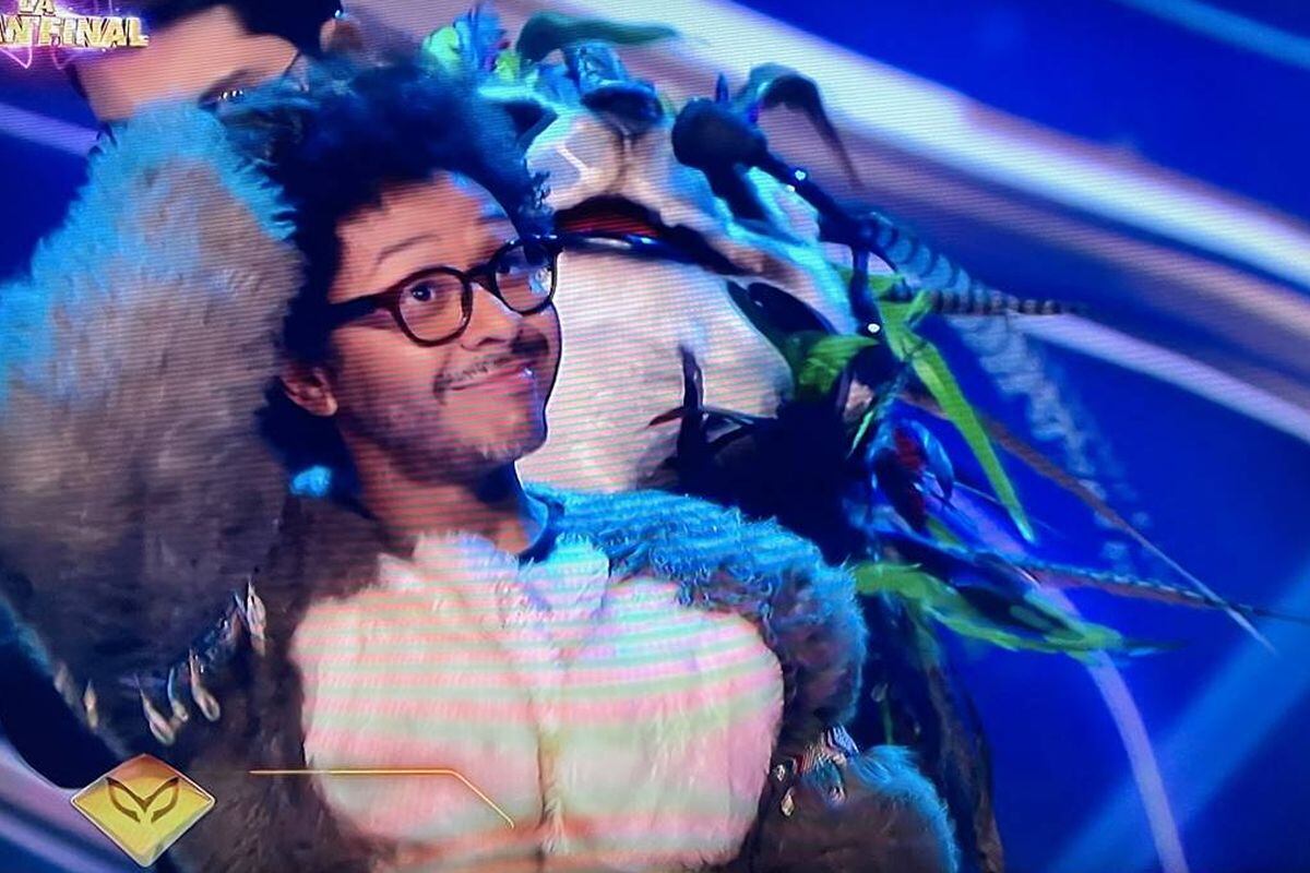 Kalimba se quita la máscara de Apache tras ganar "¿Quién es la máscara?" en su tercera edición en México (Foto: Las Estrellas)