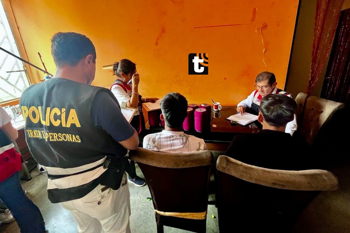 TROME - Intervienen fábrica textil por presunta explotación laboral.