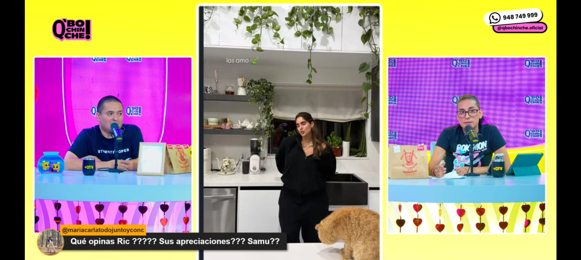 Estaría en la dulce espera, según Ric La Torre y Samuel Suárez.