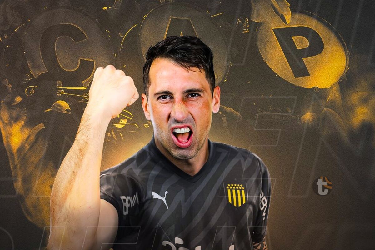 Sebastián Britos es la nueva figura de este grande de Uruguay (Foto: @peñarol)