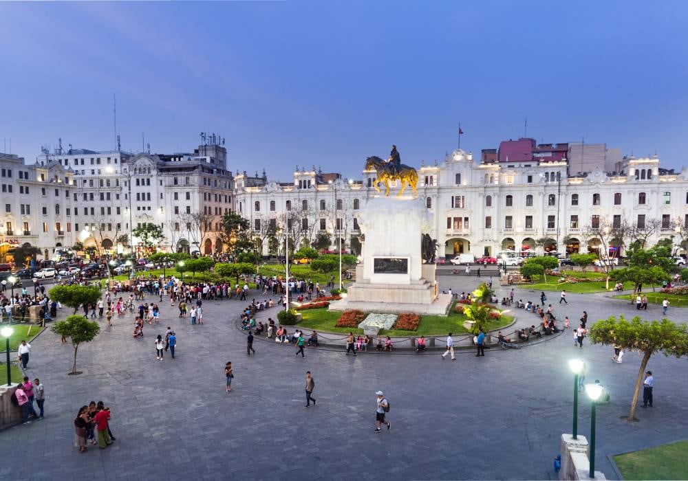 Plaza San Martín. Foto: Internet.