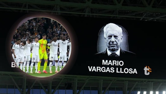 Mario Vargas Llosa recibe este homenaje de parte de Real Madrid en la previa del duelo con Arsenal. (Video: ESPN)