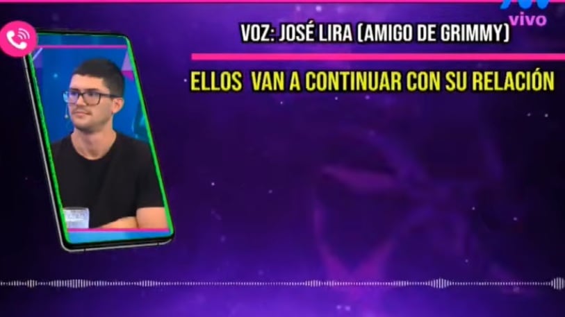 Amigo de Grimmy dice que relación con la novia de Curwen seguirá. (Magaly Tv, La Firme)
