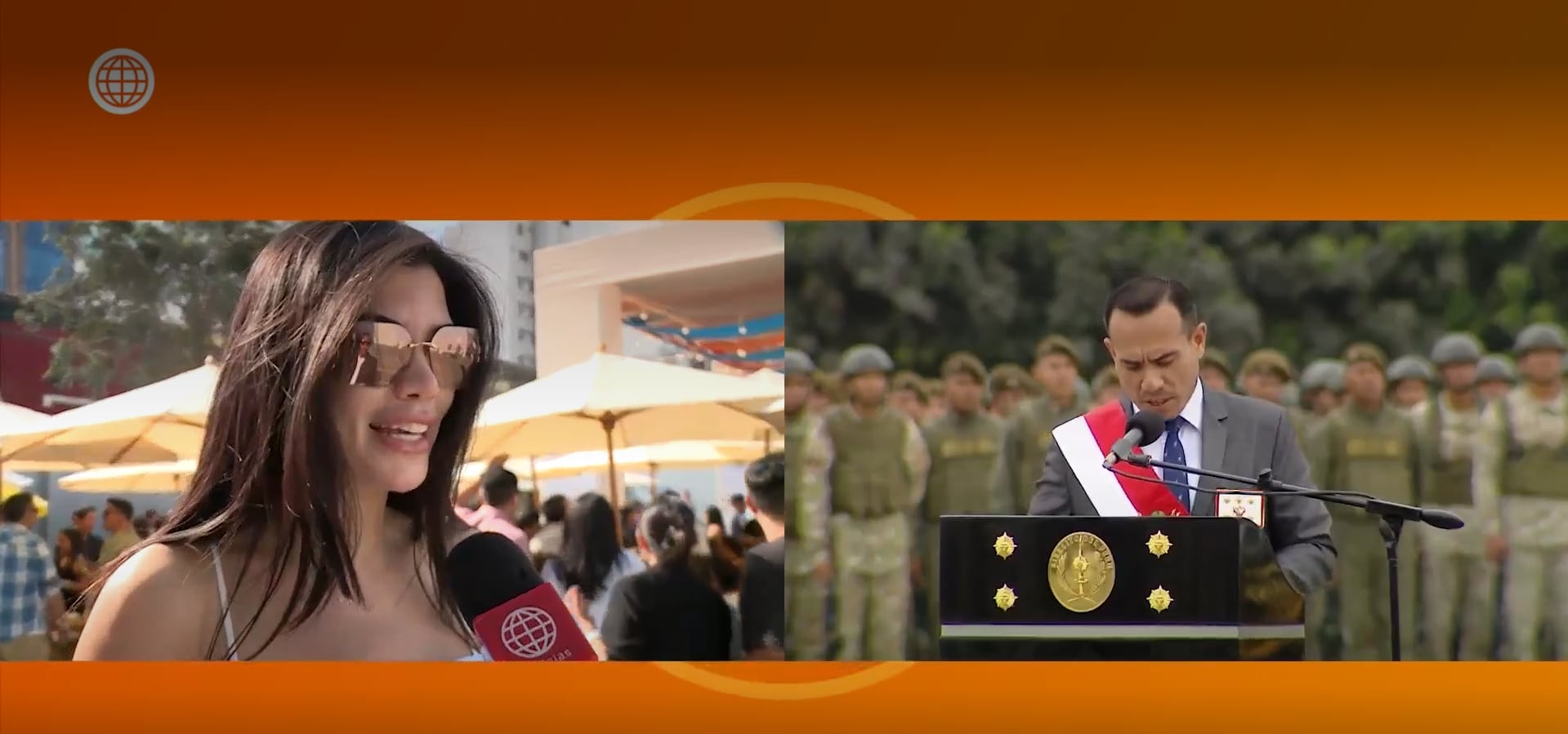 Modelo habla sobre el presidente José Jerí. (Fuente: América TV)