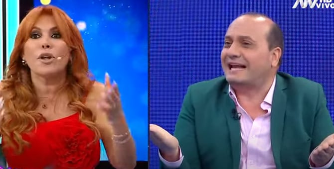 Metiche en el programa de Magaly Medina