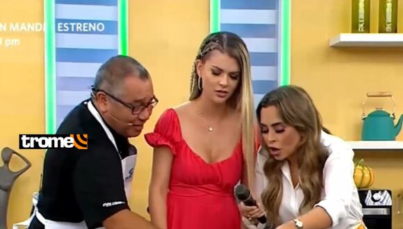 Brunella Horna prepara makis y le sale mal