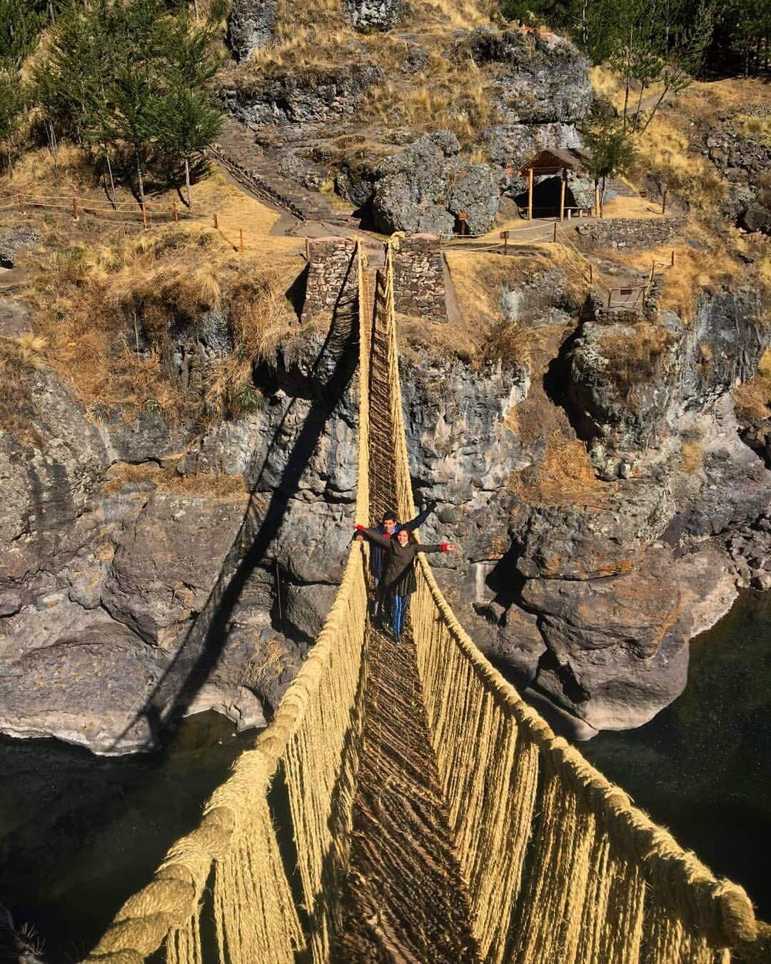 Puente de Q'eswachaka. Foto: Internet.