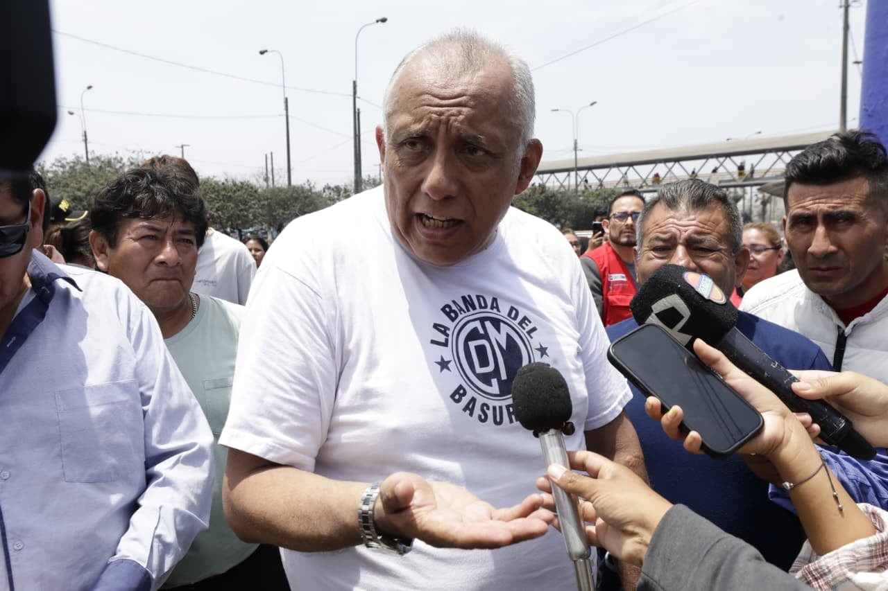 Martín Ojeda, vocero del gremio Transportistas Unidos. (Foto: El Comercio)