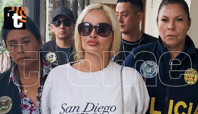 Video de Nadeska Widausky esposada tras su detención