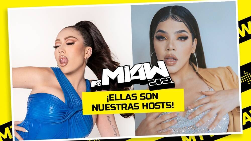 Premios MTV Miaw 2021 que serán conducidos por nada más ni nada menos que KALI UCHIS y KENIA OS
