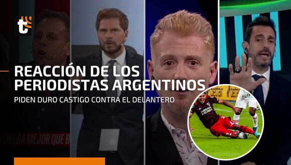 Alianza Lima vs. River Plate: así reaccionó la prensa argentina tras la dura falta de Aldair Rodríguez a Robert Rojas