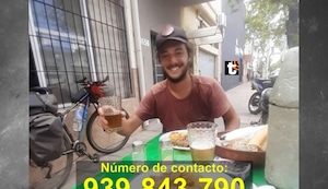 Joven francés que recorría el Perú en bicicleta desaparece en Ucayali