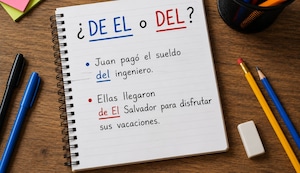 Mundo Escolar: ¿En qué situaciones se escribe ‘del’ y ‘de el’?