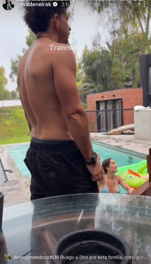 Korina Rivadeneira y Mario Hart juntos en Semana Santa.