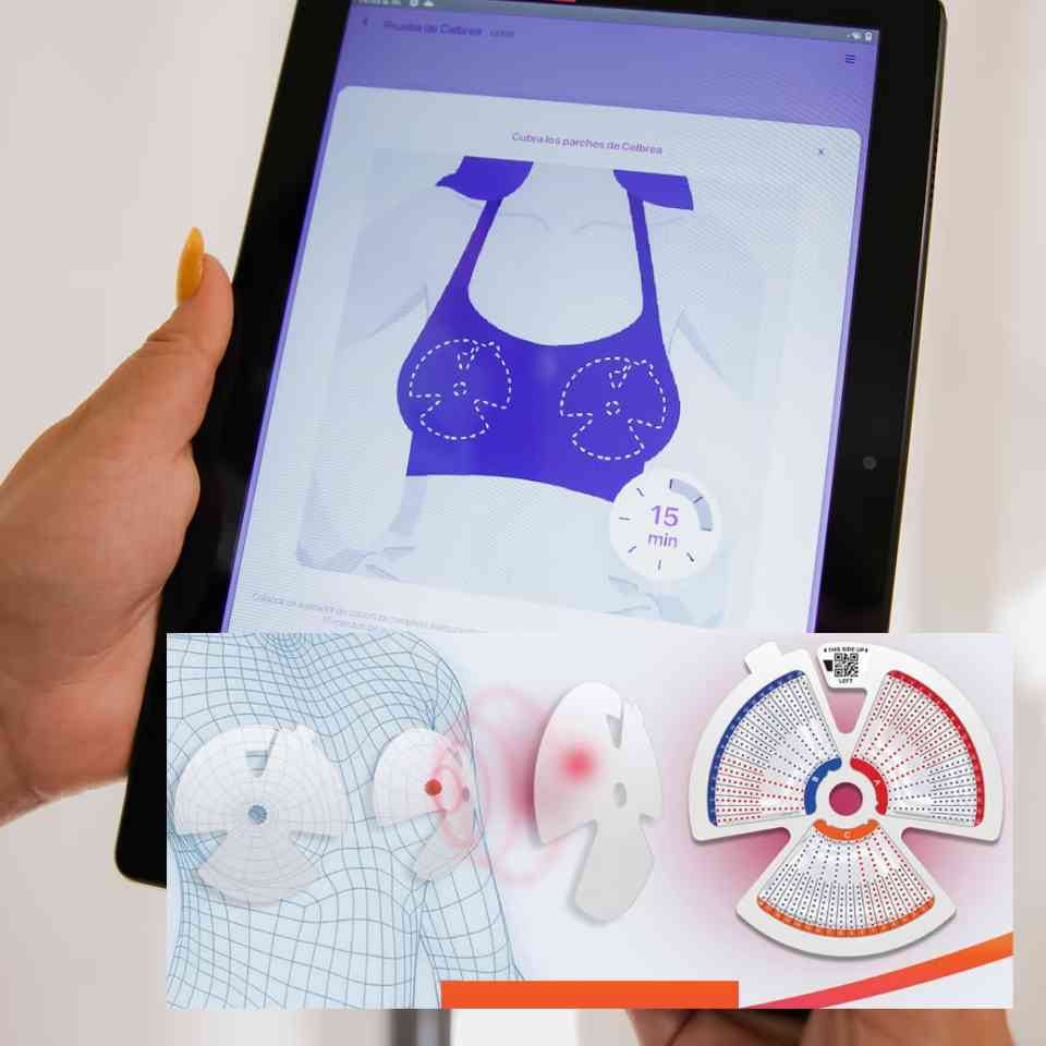 Crean parches con inteligencia artificial para detectar cáncer de mama a tiempo.