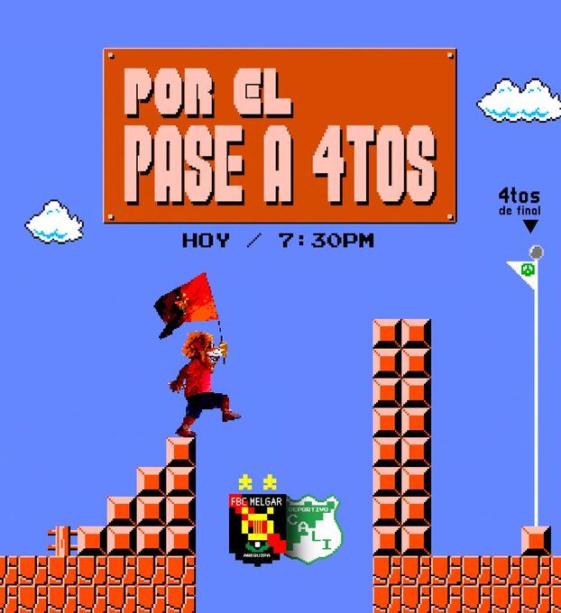 Melgar recuerda a sus aficionados que HOY es el gran día en la Sudamericana (@megaroficial)