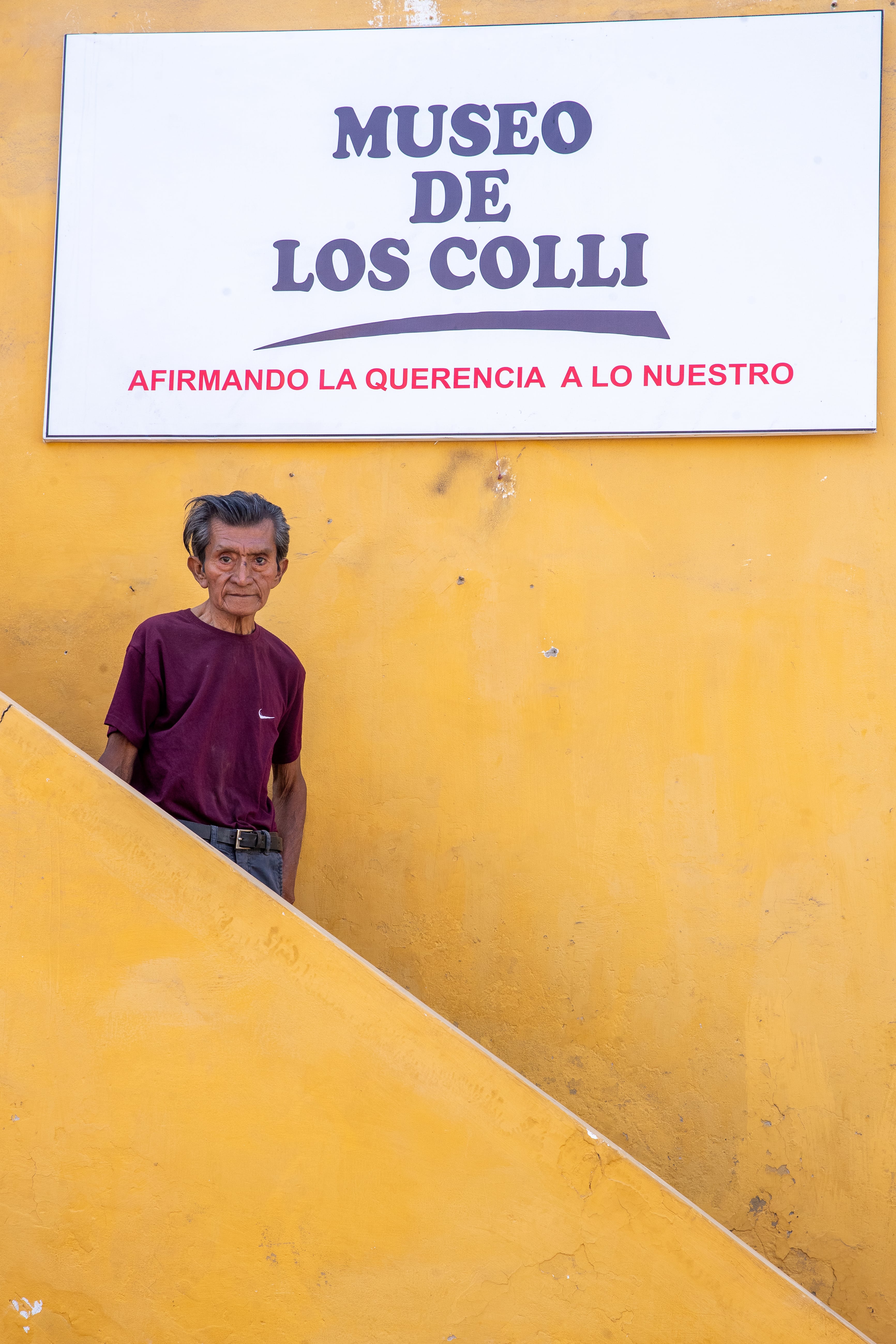 Historiador e investigador autodidacta fundó el Museo de los Colli en Comas. Foto: Fernando Sangama / @photo.gec
