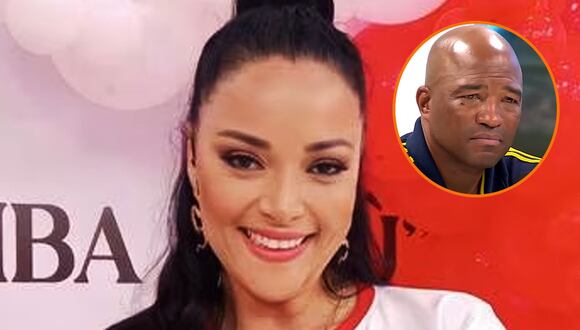 Mariella Zanetti 'chotea' a Waldir Sáenz