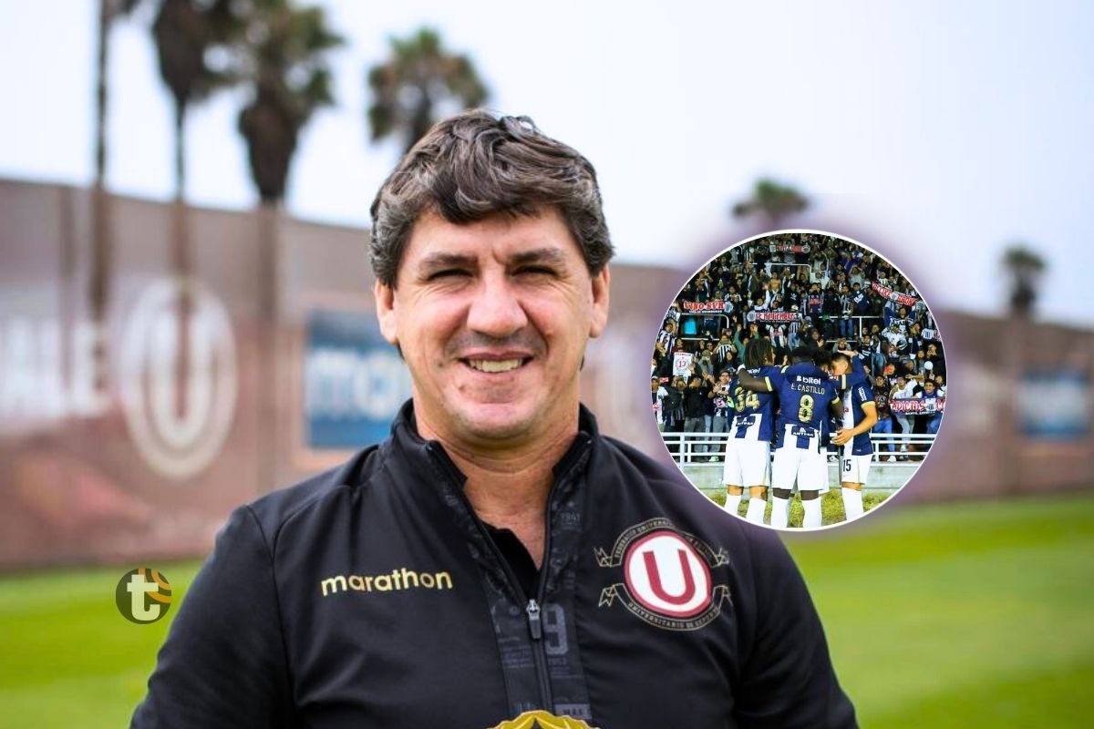 Jean Ferrari le dio 'su vuelto' a Pipo Gorosito tras triunfo de Alianza Lima (Foto: GEC)