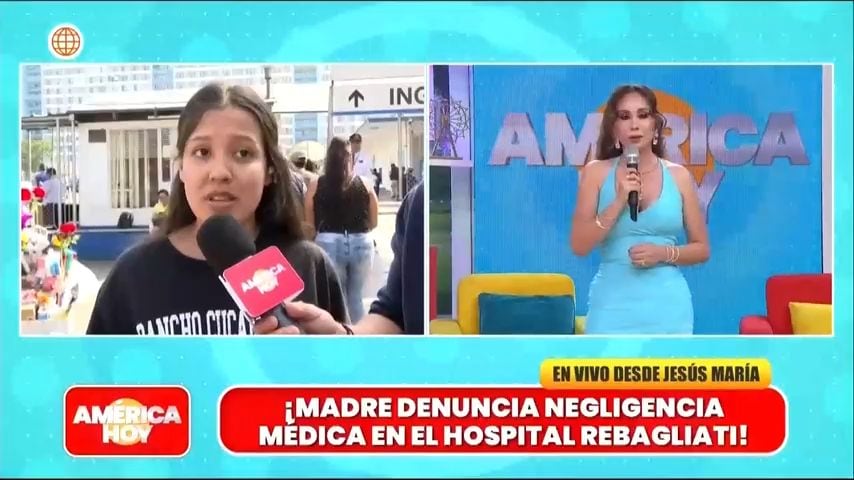 Madre denuncia negligencia en hospital Rebagliati. Foto: América hoy