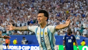 Lisandro Martínez marcó el segundo gol de Argentina ante Cabo Verde | VIDEO