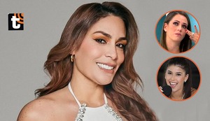 Evelyn Vela ‘da la espalda’ a Melissa Klug por supuesto amorío con Cueva: “Que la defienda Yahaira”