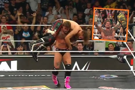 Sami Zayn pierde el título Indiscutible de WWE ante CM Punk, a nueve días de ganarlo | VIDEO