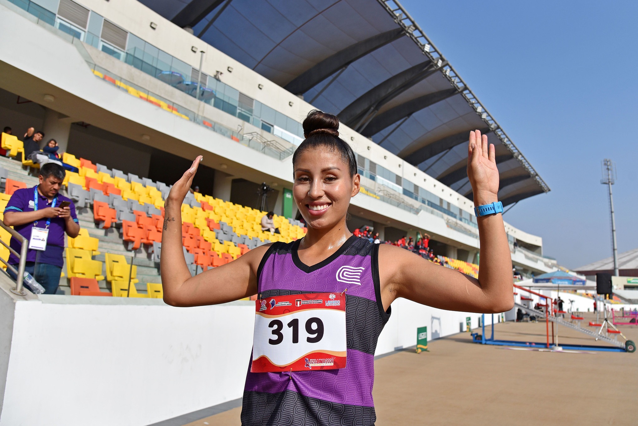 Kimberly García era la fija, pero la suerte no la acompañó.