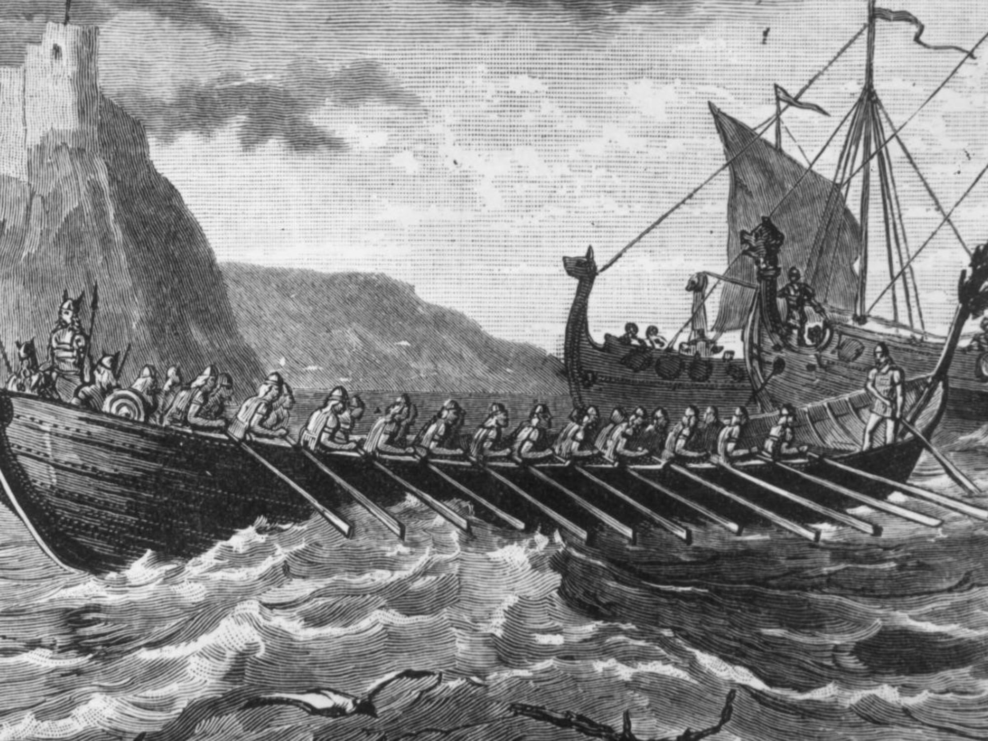 Eran piratas y saqueadores, pero también comerciantes y talentosos constructores de barcos. Foto: Internet.