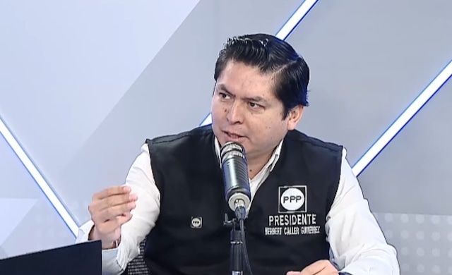 Herbert Caller es oficial de la Marina de Guerra y es candidato por el Partido Patriótico del Perú. (RPP)