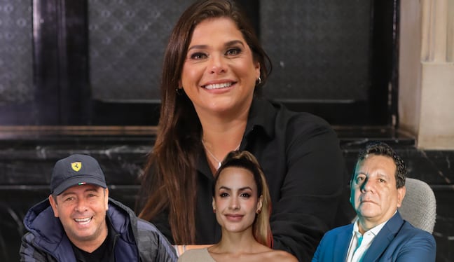 Giovanna Valcárcel en el Café con la Chevez