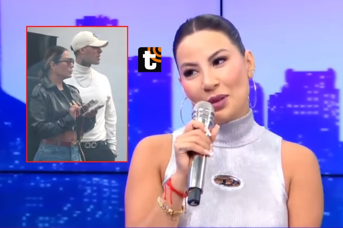 TROME - Trujillana no dudó en aclarar que aún no convive con Paul Michael.