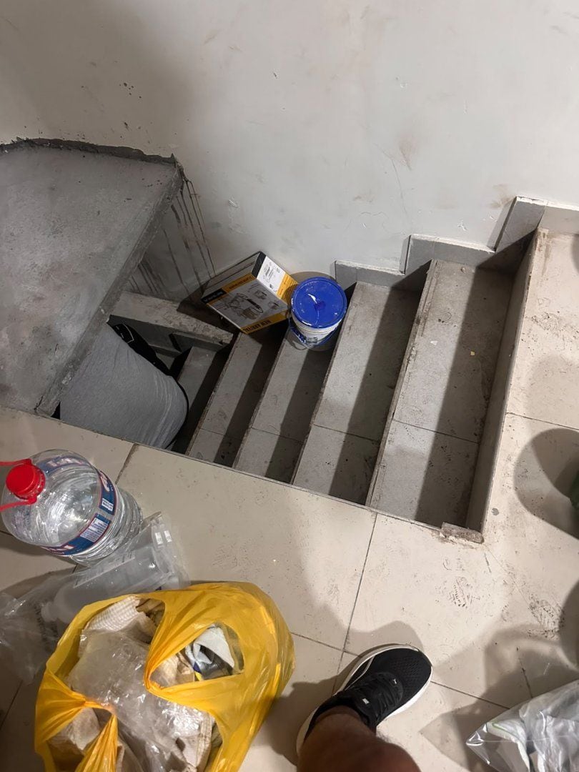 Habitación subterránea de secuestradores en Trujillo. Foto: PNP