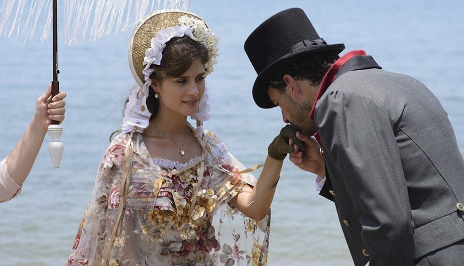Nerea Camacho interpreta a Victoria en 'La esclava blanca'. (Foto: Caracol TV)