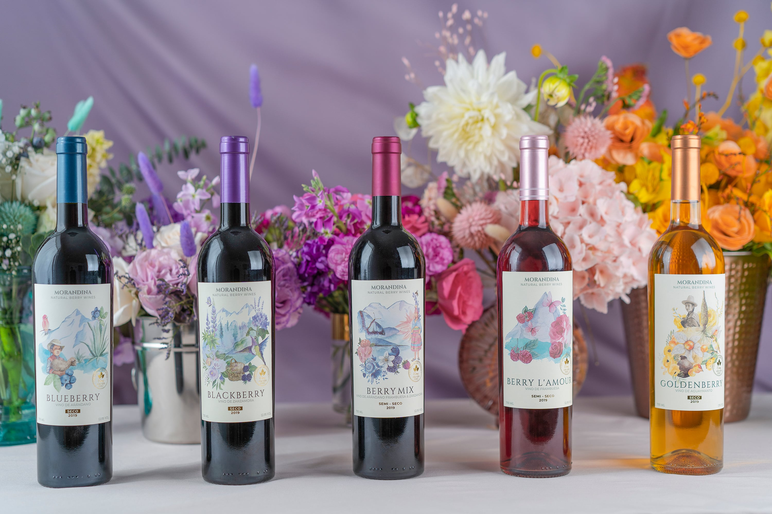 Morandina: vino de berries andinos. (Foto: Morandina)