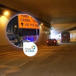 Policía y Serenazgo frenaron cierre de túnel Benavides por orden de Rutas de Lima