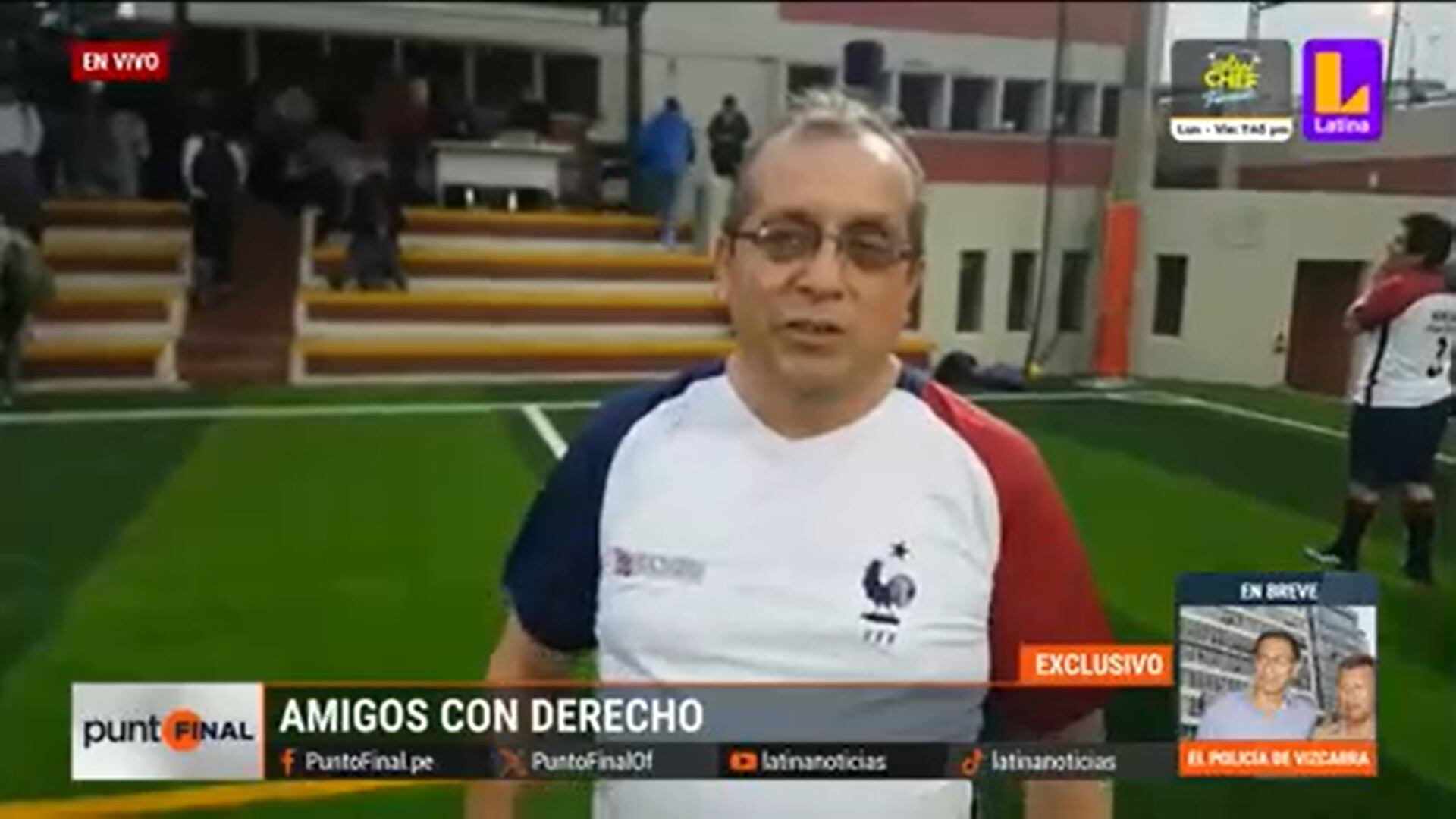 Nicanor Boluarte y su equipo en Sensico.