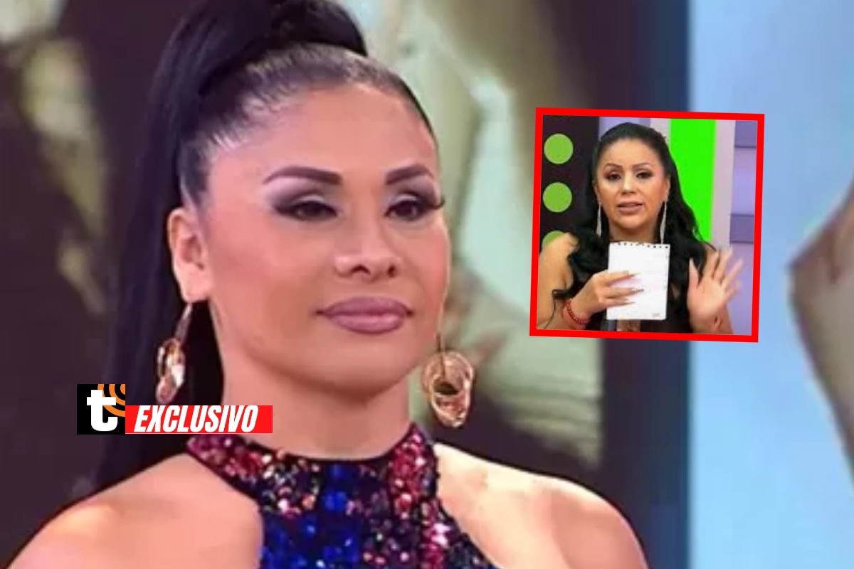 Yolanda Medina asada con Paloma