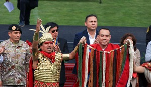 Gritan ‘máquina, máquina’ a presidente José Jerí en su visita al Cusco | FOTOS