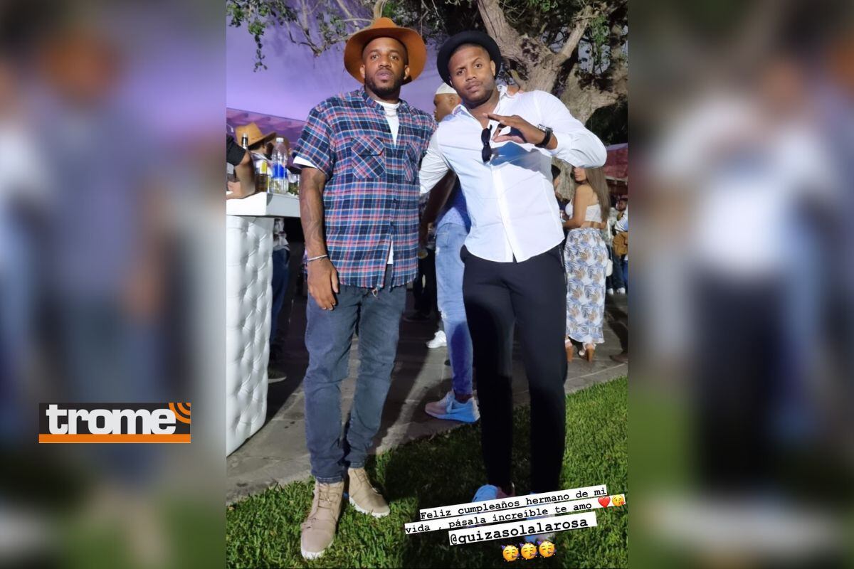 Jefferson Farfán asistió a la fiesta de Guizazola el pasado lunes (Foto: @jefferson_farfan_oficial)