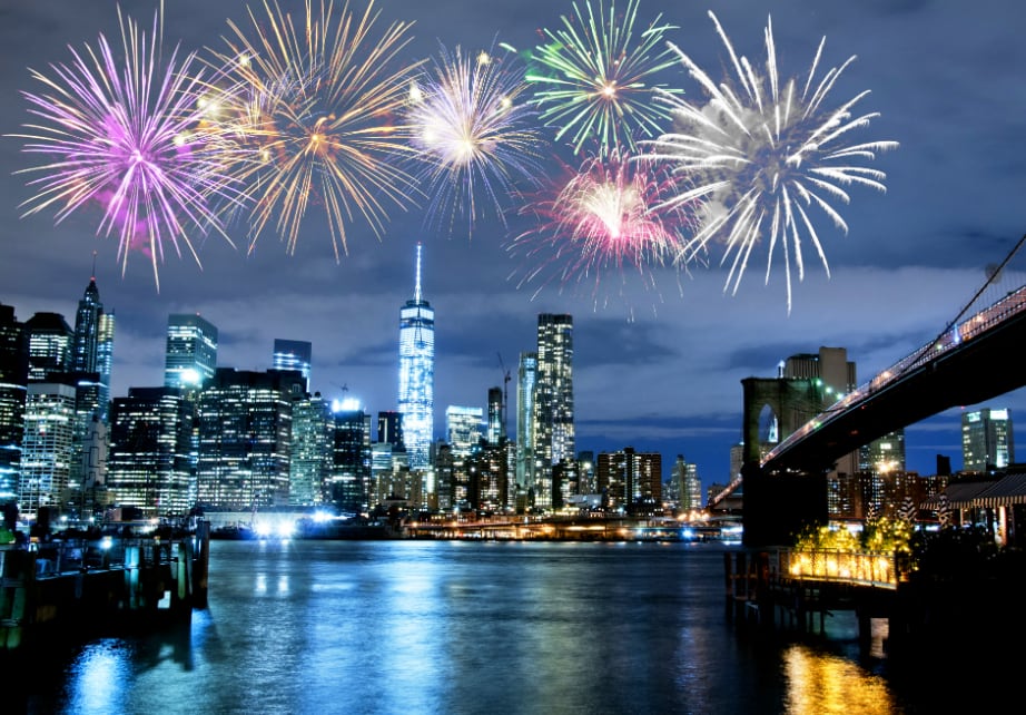 Nueva York prepara muchos eventos inolvidables para recibir el Año Nuevo 2026 (Foto: AFP)