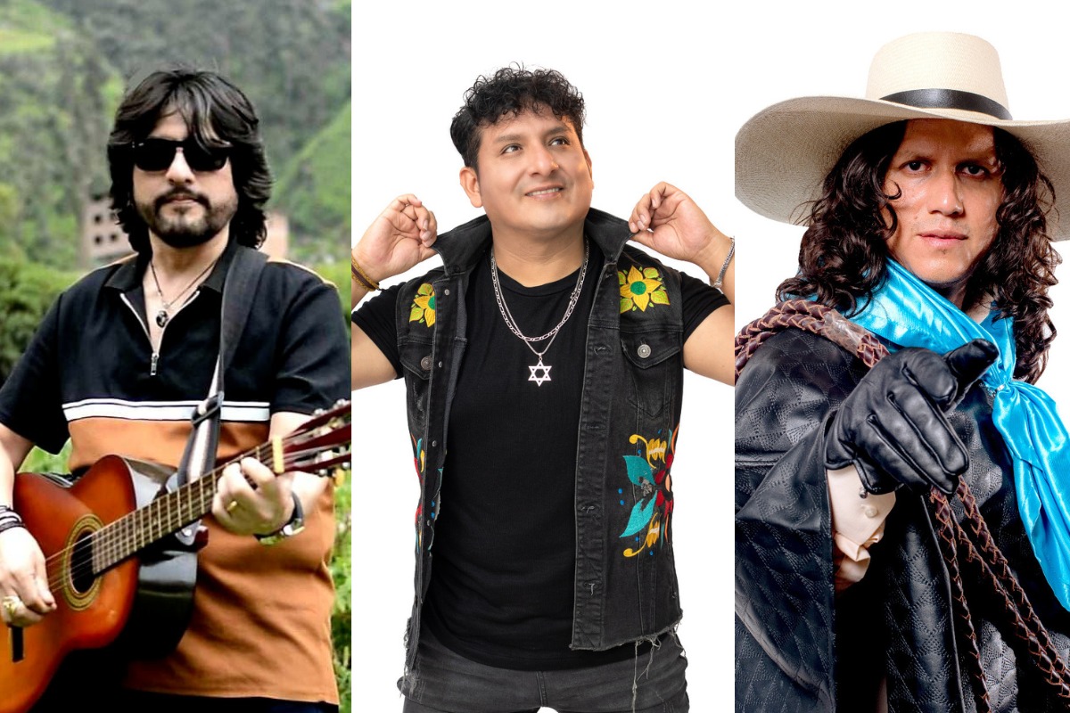 Max Castro, Gustavo Ratto y Johnsy Gonzales